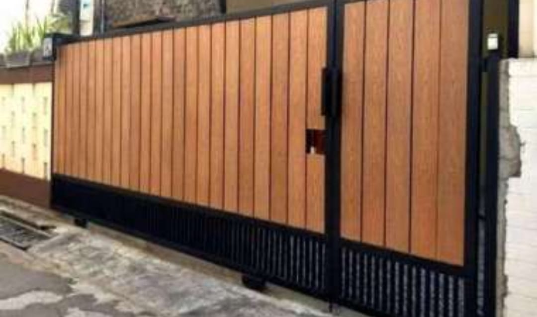 PINTU PAGAR SLIDE GRC