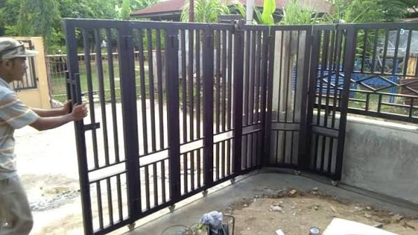 PINTU PAGAR DORONG TIKUNG STANDART