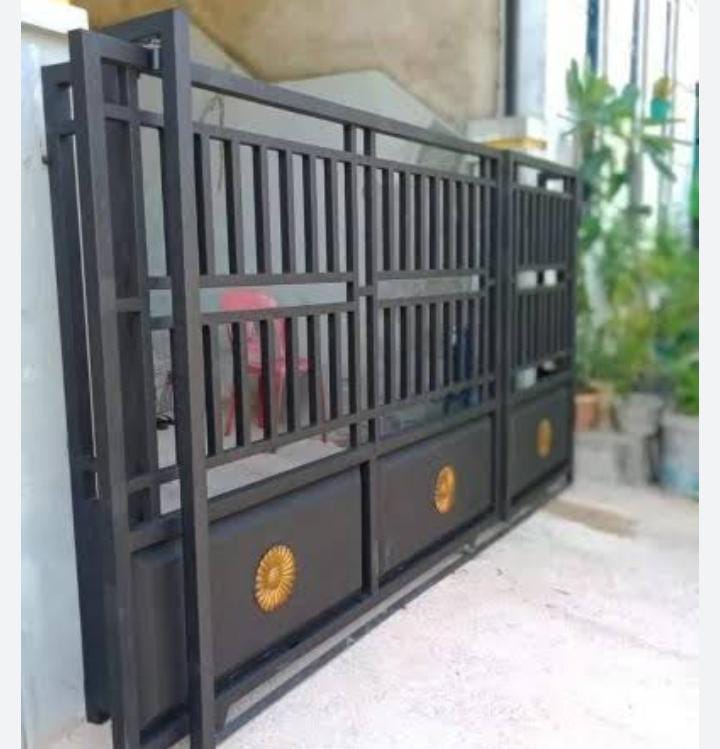 PINTU PAGAR DORONG MODERN